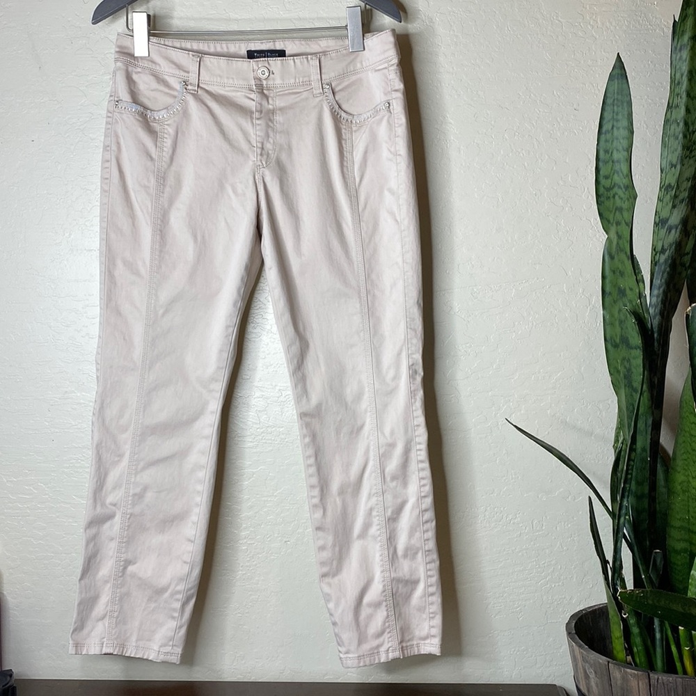 WHBM Khaki pants - Picture 1 of 3